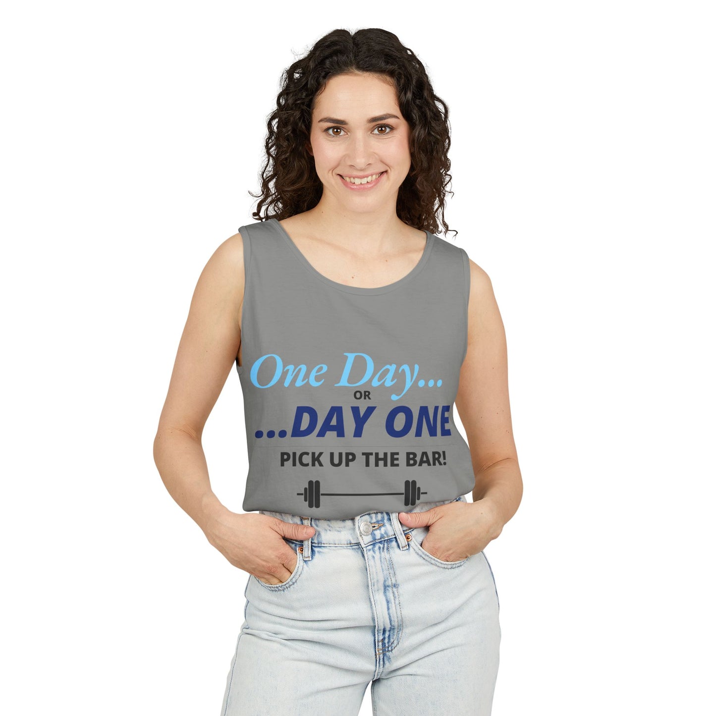 Motivational Tank Top for Fitness Enthusiasts