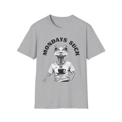 "Mondays Suck" Lizard T-Shirt – Corporate Life Edition