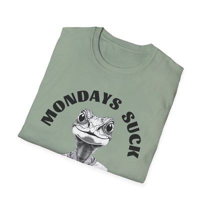 "Mondays Suck" Lizard T-Shirt – Corporate Life Edition