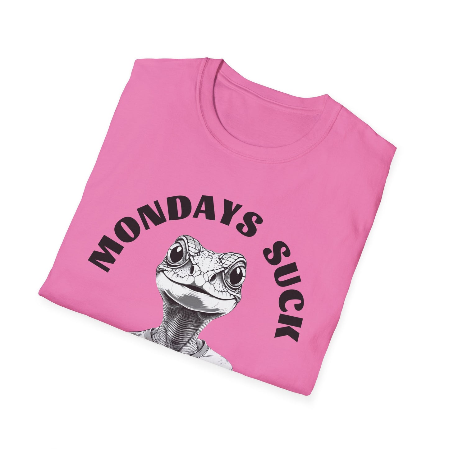 "Mondays Suck" Lizard T-Shirt – Corporate Life Edition