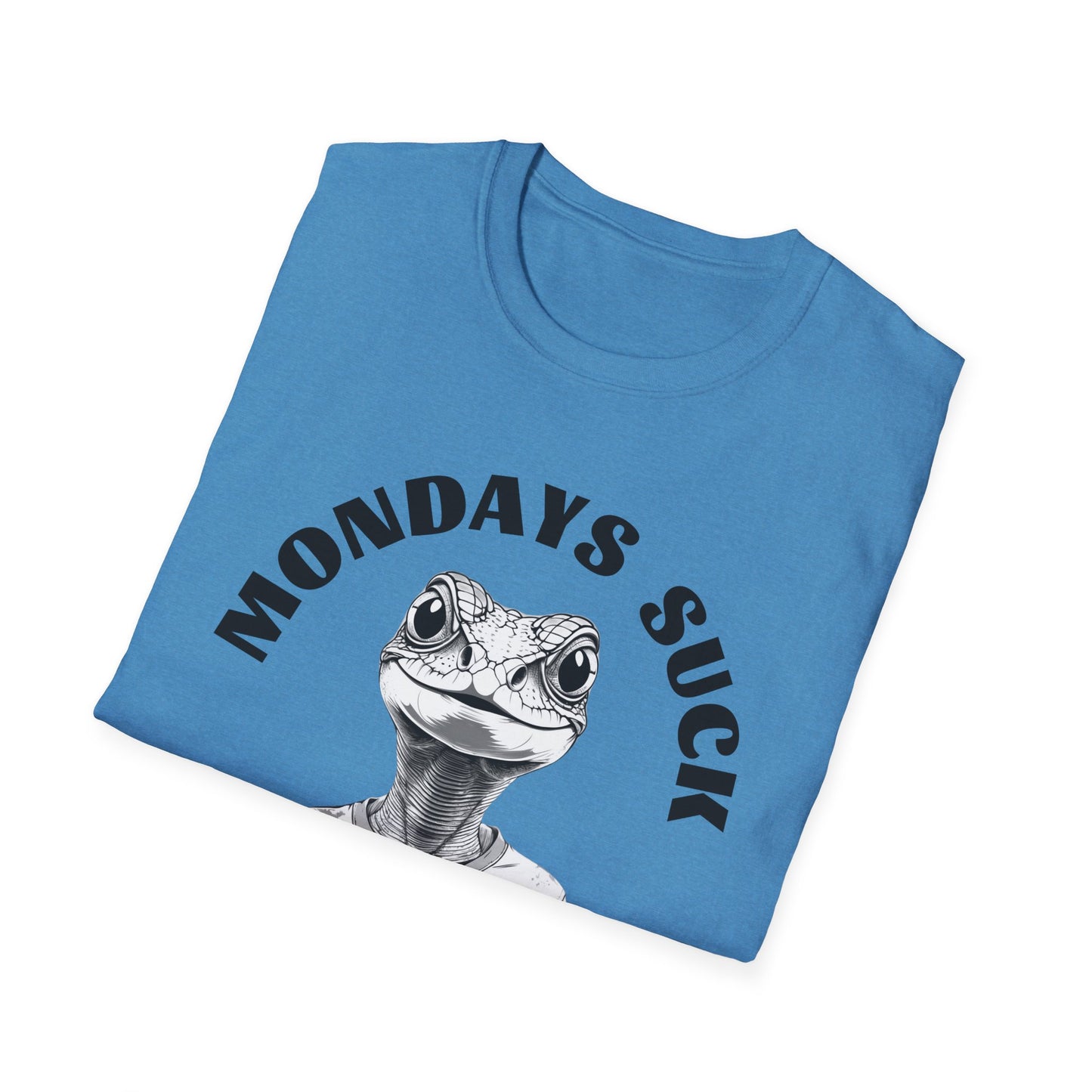 "Mondays Suck" Lizard T-Shirt – Corporate Life Edition