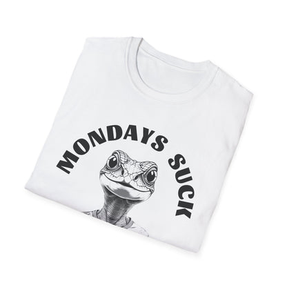 "Mondays Suck" Lizard T-Shirt – Corporate Life Edition