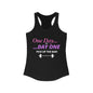 Motivational Workout Tank - 'One Day or Day One - Pick Up the Bar!' for Fitness Lovers, Gym Goers, Athletes, Gift for Her, Sportswear