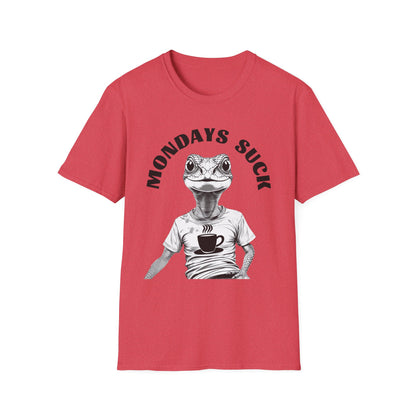 "Mondays Suck" Lizard T-Shirt – Corporate Life Edition