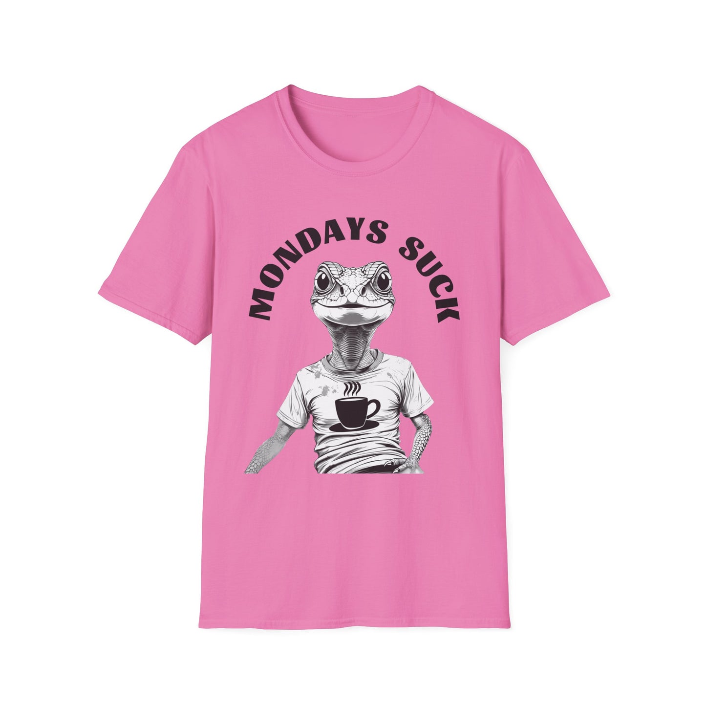 "Mondays Suck" Lizard T-Shirt – Corporate Life Edition