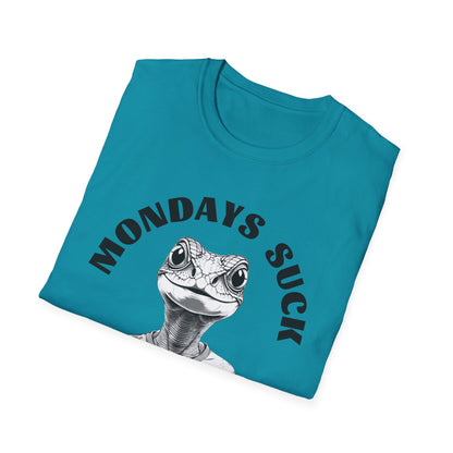 "Mondays Suck" Lizard T-Shirt – Corporate Life Edition