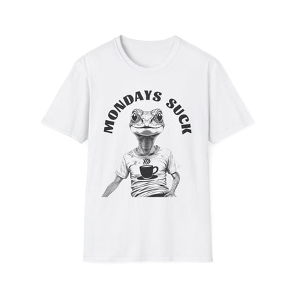 "Mondays Suck" Lizard T-Shirt – Corporate Life Edition